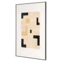 Wandkunst Vortex beige links - Richmond Interiors
