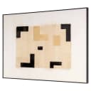 Wandkunst Vortex beige links - Richmond Interiors