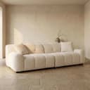 Sofa Charelle in hübscher Cremefarbe - Richmond Interiors
