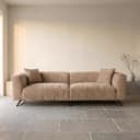 Bank Hoxton, hübsches Beige, 3-Sitzer - Richmond Interiors