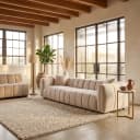 Bank Jezebel cremefarben fancy - Richmond Interiors