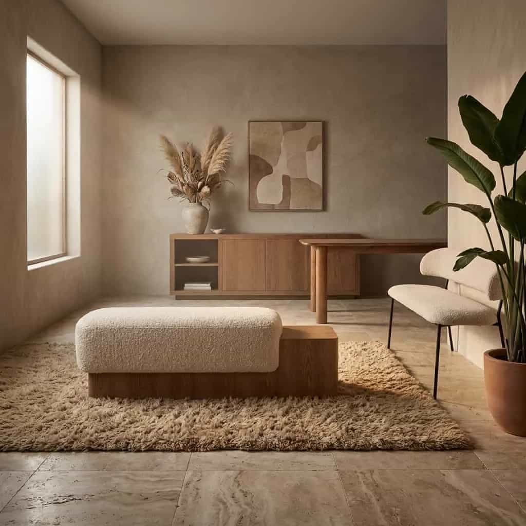 Bank George - beige Flou