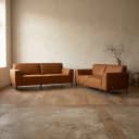 Sofagarnitur Ohio 2,5+2 Sitzer | Cognac - Wildeboer & van der Weide