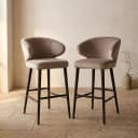 Barstuhl Indigo Khaki Samt - Richmond Interiors