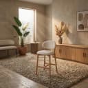 Barhocker Mikky natur - beige Moon - Eleonora