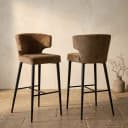 Barhocker Taylor brandy fusion feuerhemmend - Richmond Interiors