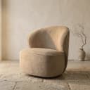 Belvi Sessel - Stoff AJ3019-11 Beige (drehbar) - Tower Living