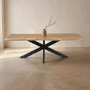 Baumstammtisch Dakota Natur-Mangoholz 220 cm - Starfurn