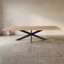 Baumstammtisch Dakota Natur-Mangoholz 300 cm - Starfurn