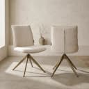 Esszimmerstuhl Dakota Niagara beige drehbar - Richmond Interiors