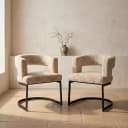 Ellis lovely beige dining chair - Richmond Interiors