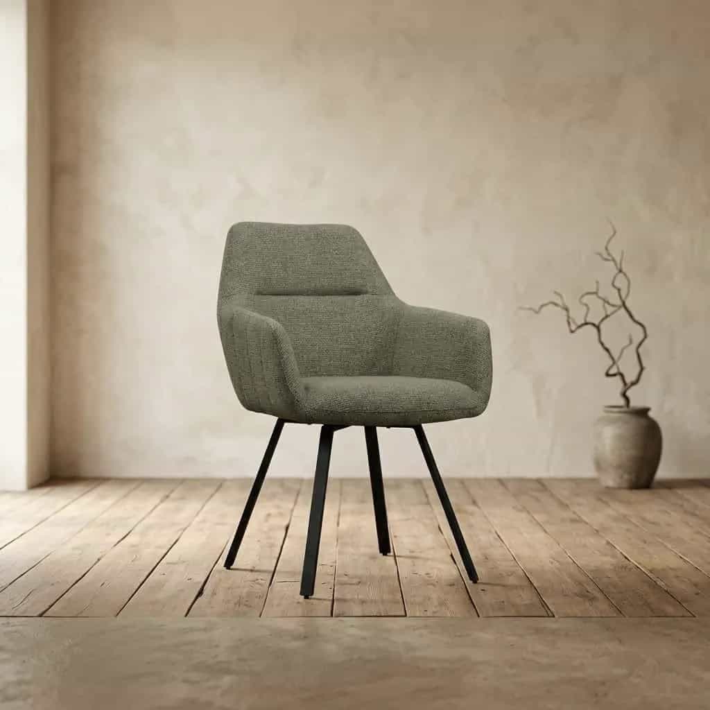 Esszimmerstuhl Raven Stoff | Taupe
