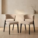 Esszimmerstuhl Zeno beige leopard - Richmond Interiors
