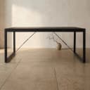 Esstisch Boaz, schwarz, Mangoholz, 160 cm - Starfurn