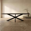 Esstisch Brandy Schwarz | 300 cm | Oval - Starfurn