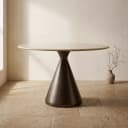 Esstisch Montgommery beige 130Ø - Richmond Interiors