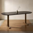 Esstisch Revelin schwarz/gold 200 - Richmond Interiors