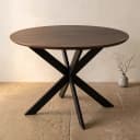 Ferris Eiche Esstisch | Rund 150 cm | Braun - Starfurn