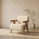 Sessel Francis - beige Flou - Eleonora