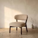 Sessel Mikky braun - taupe Moon - Eleonora