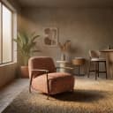 Sessel Norel rot Vive - Eleonora