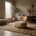 Sessel Reza natur - beige Bay - Eleonora
