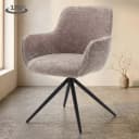 Fondo Armlehnstuhl - Stoff Mona 120 Taupe (drehbar) - Tower Living
