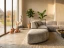 Ecksofa Creme - Het Anker