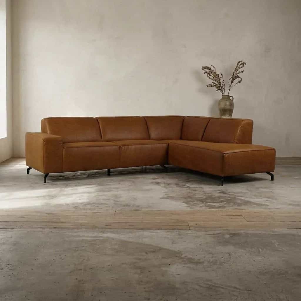 Ecksofa Levi | Braun