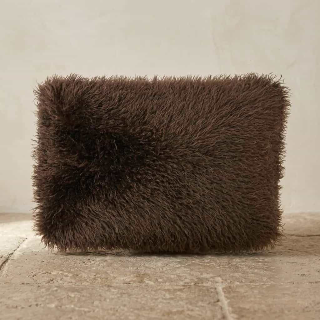 Kissen Doodly 40 x 60 cm - dunkelbraun