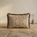 Kissen Tigra 40 x 60 cm - braun - By-Boo