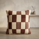 Kissen Twist 45 x 45 cm - burgunderrot - By-Boo