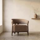Loungesessel Dalara brauner Tweed - Richmond Interiors