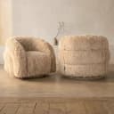 Lounge-Sessel Lenny Yakety Sand Drehstuhl für Kinder - Richmond Interiors