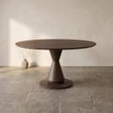 Runder Esstisch Lima, braunes Mangoholz, 150 cm - Starfurn