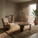 Couchtisch Devin Medium aus Emperador-Marmor - Eleonora