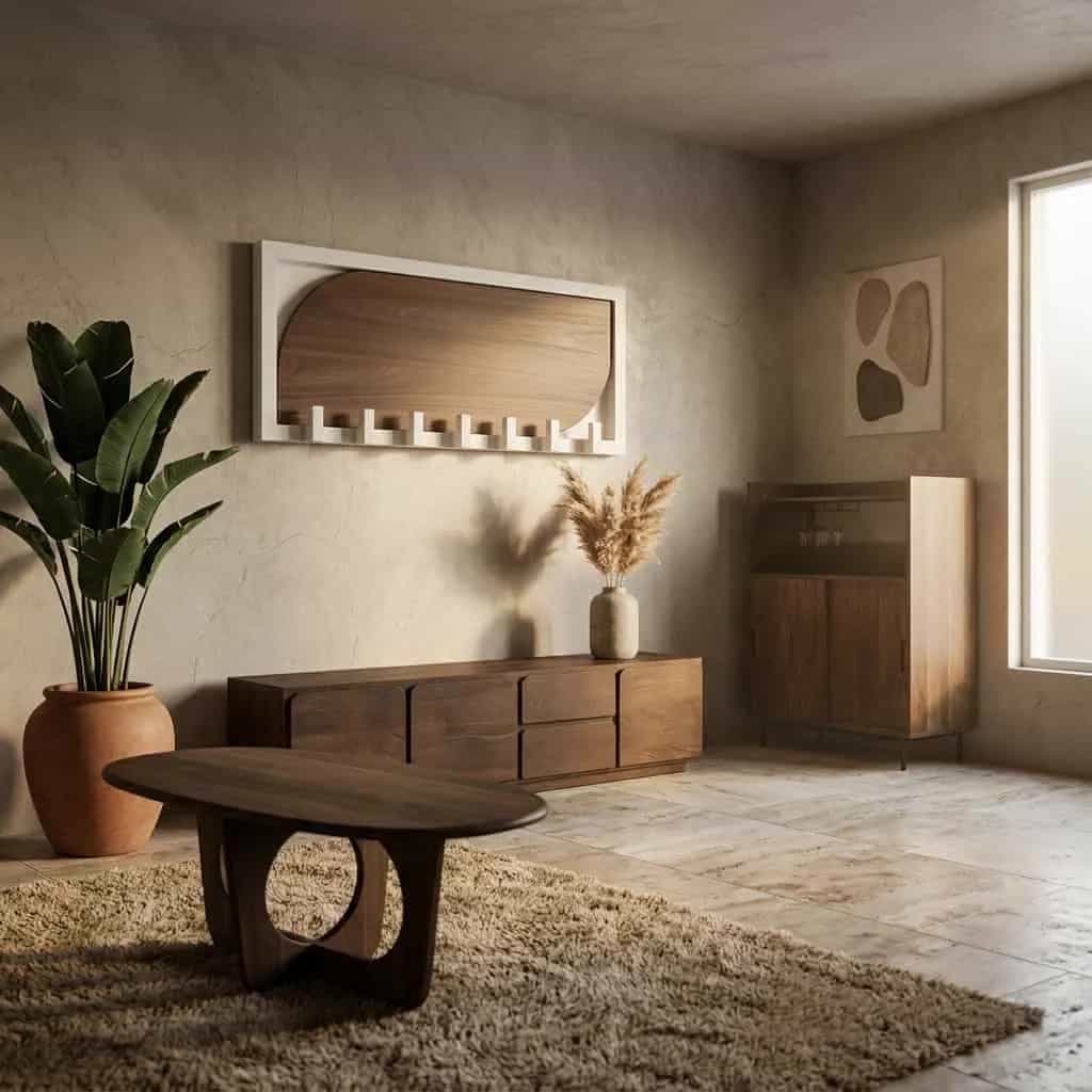 Garderobe Santa Cruz 60 mit 7 Haken