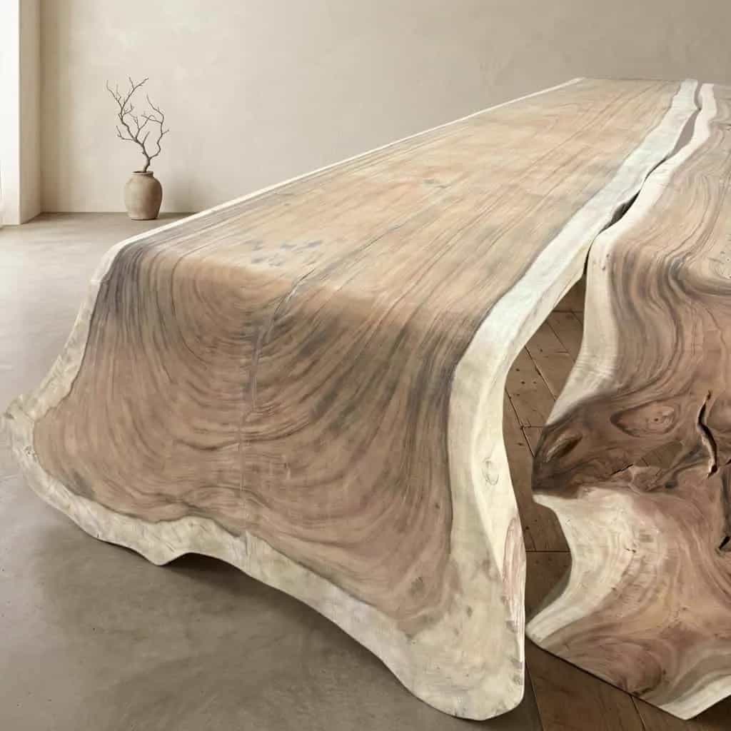 Suar Baumstammtisch 450 cm