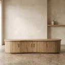TV-Schrank Josh 180 cm - braun - Eleonora