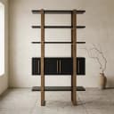 Wandschrank Cambon dunkelbraun - Richmond Interiors