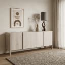 Amalfi Sideboard weiß gewaschen 200 cm - Tower Living
