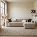 Austin 2 5-AL + Chaise R - Haga 30 beige - Tower Living