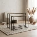 Baku Wandtisch 2er Set, Brass antique - My Sons