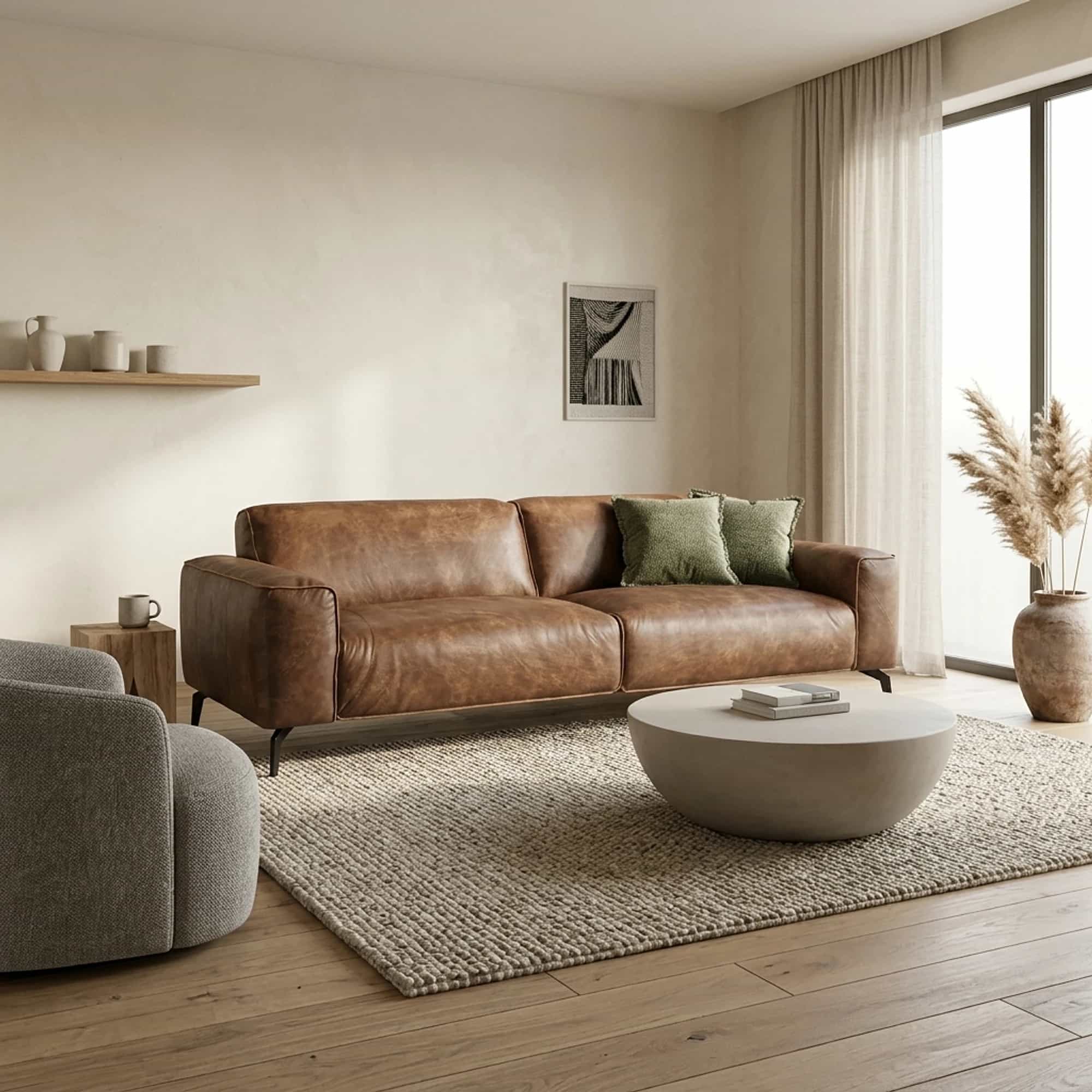 Ledersofa Valmont