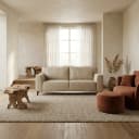 Sofa-Set Ohio 2.5+2 Sitzer | Beige - Wildeboer & van der Weide