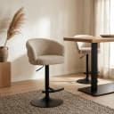 Barhocker Nikki Biscotti drehbar feuerhemmend - Richmond Interiors