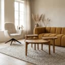 Berlijn Couchtisch, 3er-Set, Smooth Natural - My Sons