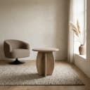 Beistelltisch Ø50, H50, Acacia Weathered Wood - My Sons