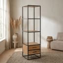 Bücherregal Dakota 2 Schubladen | 55 cm - Starfurn