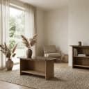 Oberplatte Bücherregal Dallas Braun Marmor - Starfurn